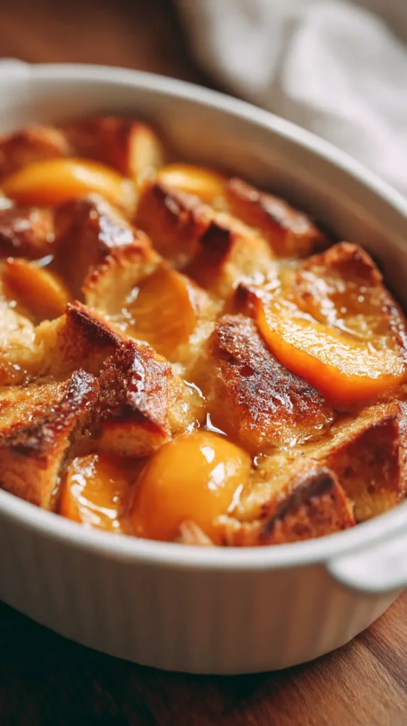 Peach French Toast Casserole Recipe
