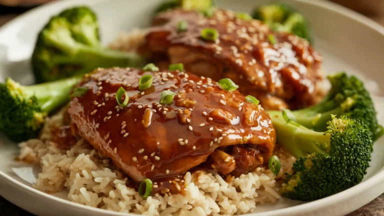 Crockpot Garlic and Brown Sugar Chicken