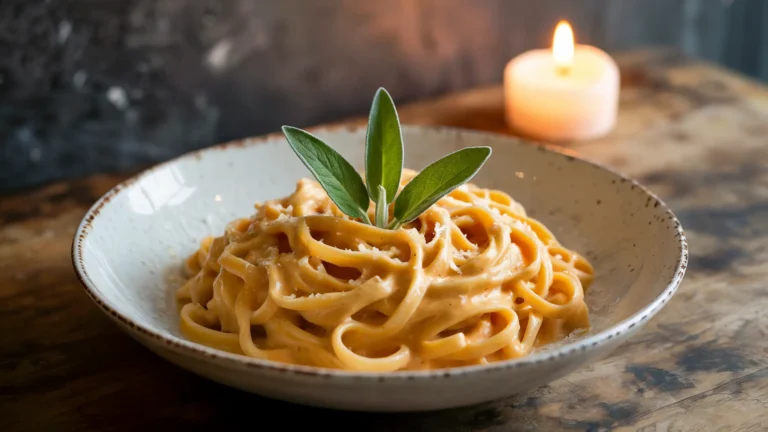 Easy 30-Minute Creamy Pumpkin Alfredo Pasta Recipe