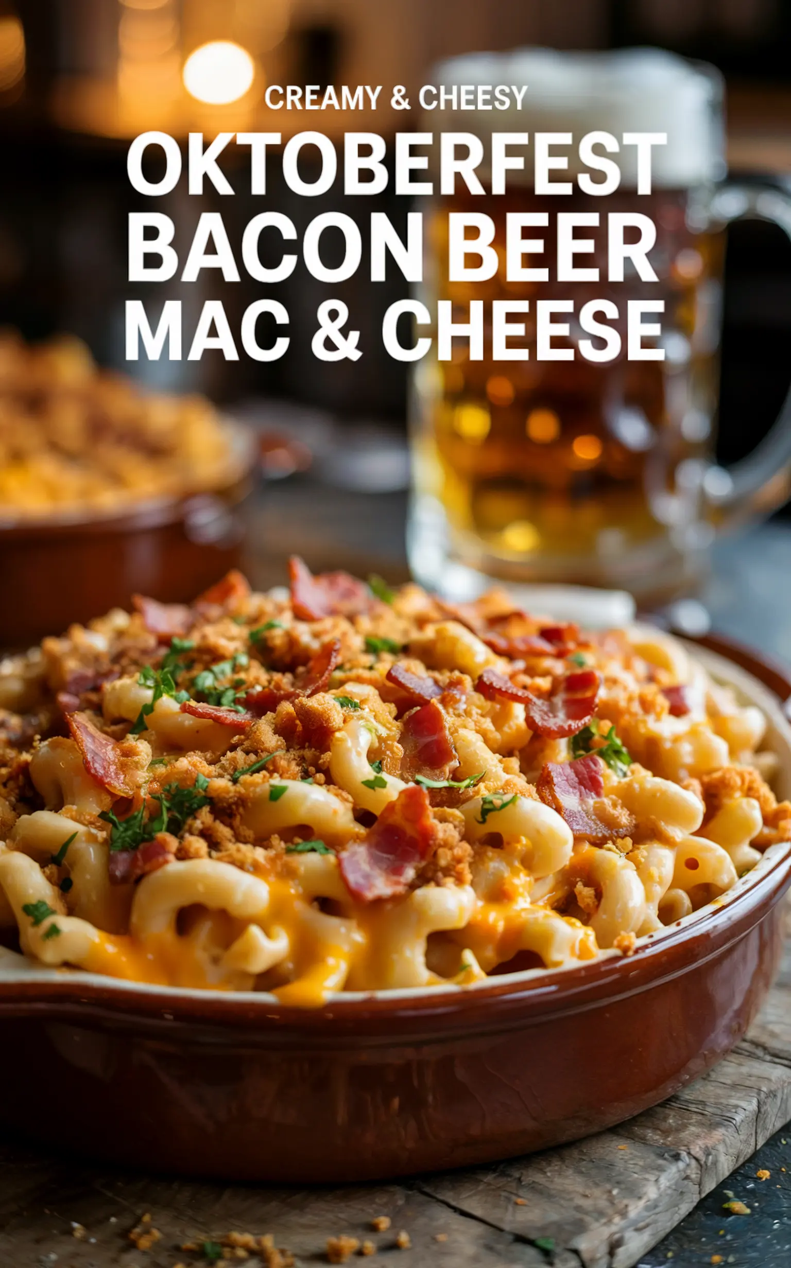 Oktoberfest Bacon Beer Mac & Cheese Recipe