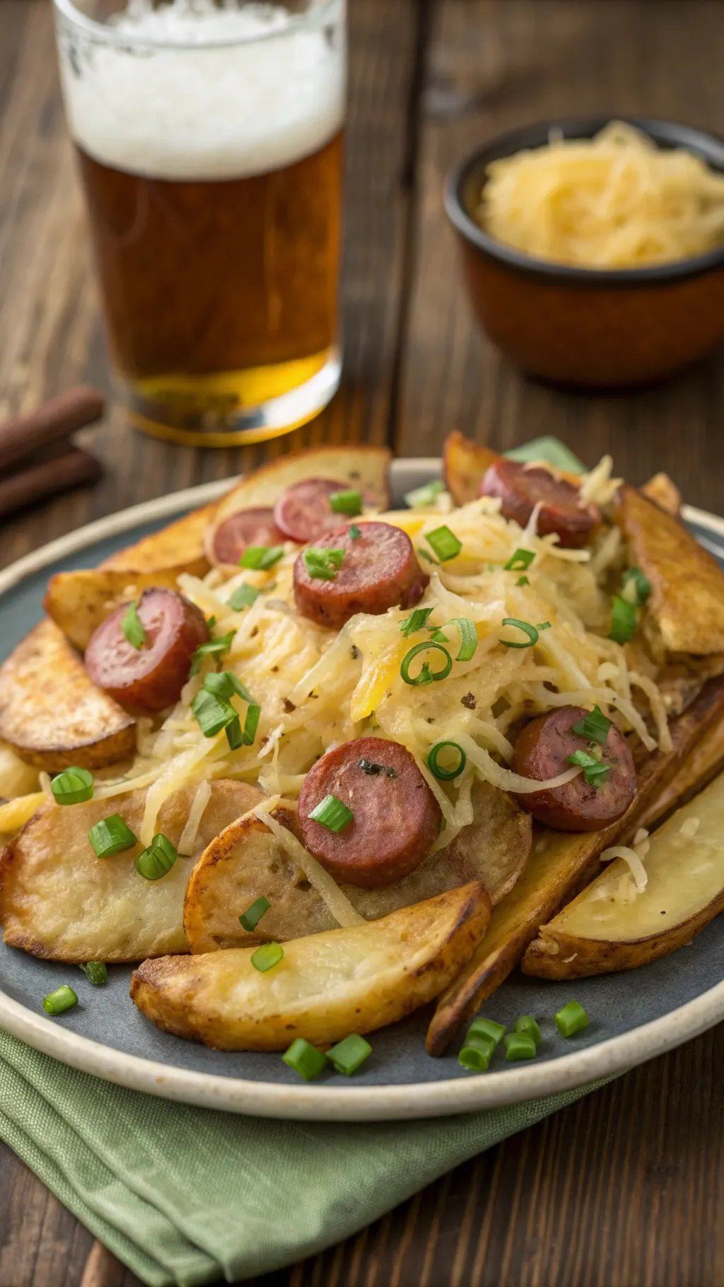 German Potato Nachos Recipe