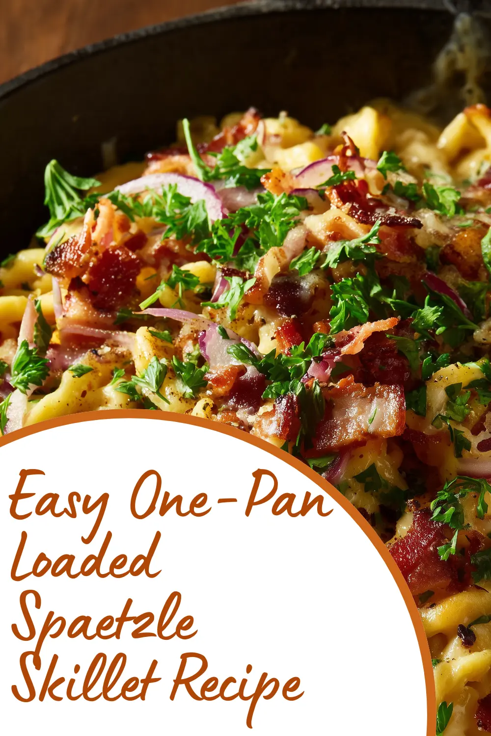 Loaded Spaetzle Skillet Recipe