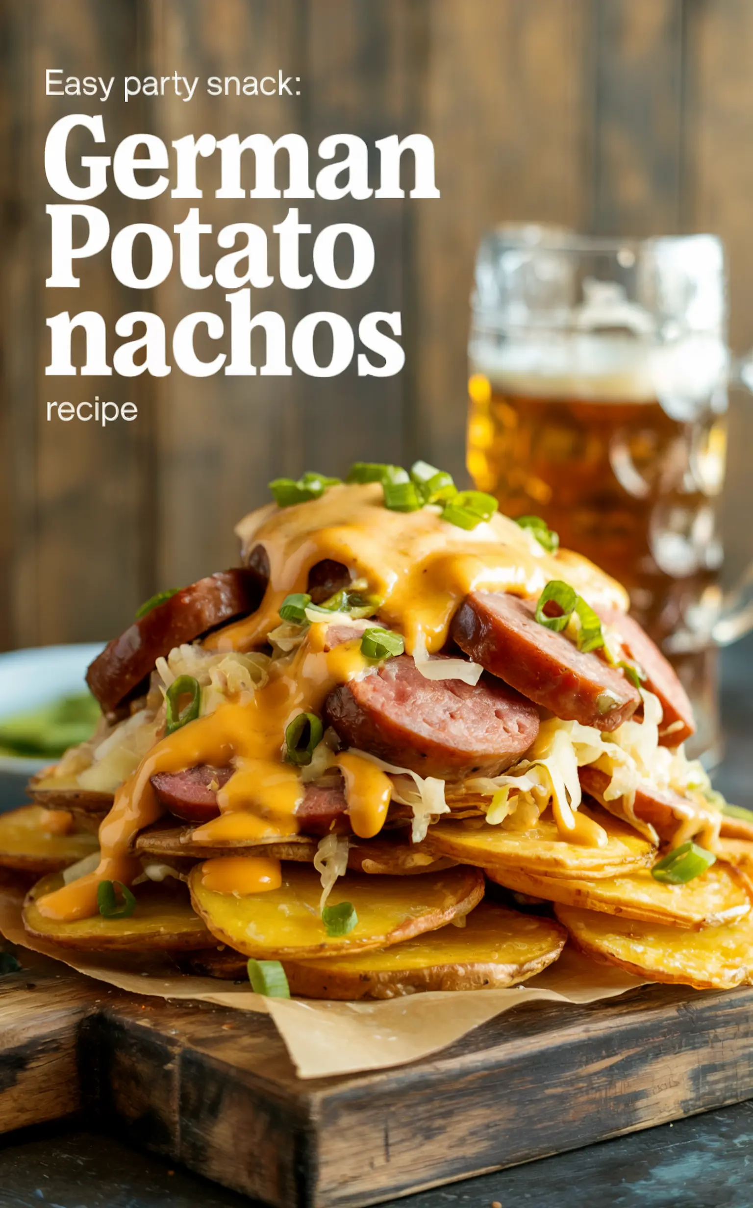 German Potato Nachos Recipe