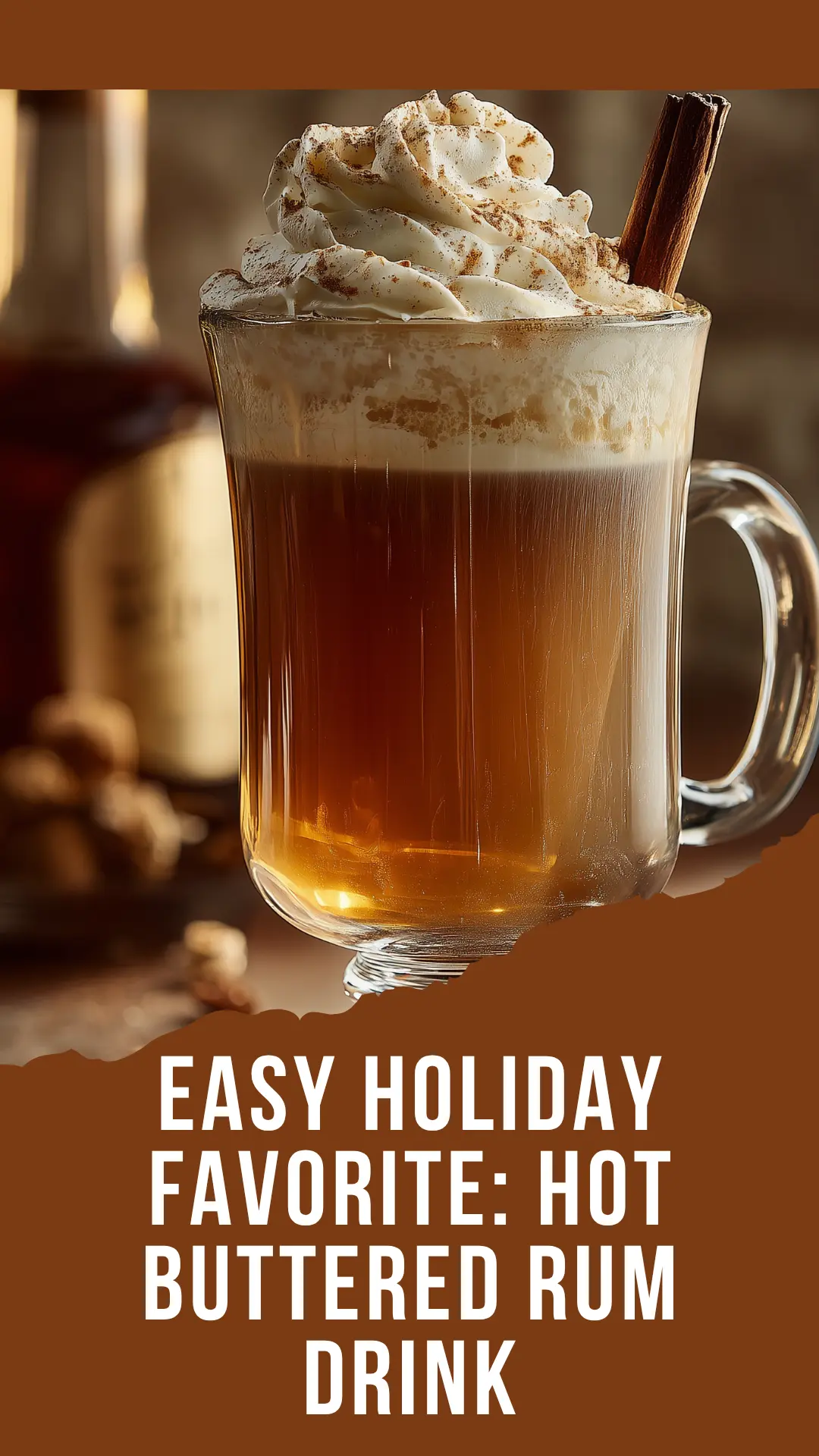 Hot Buttered Rum – Cozy Spiced Holiday Cocktail