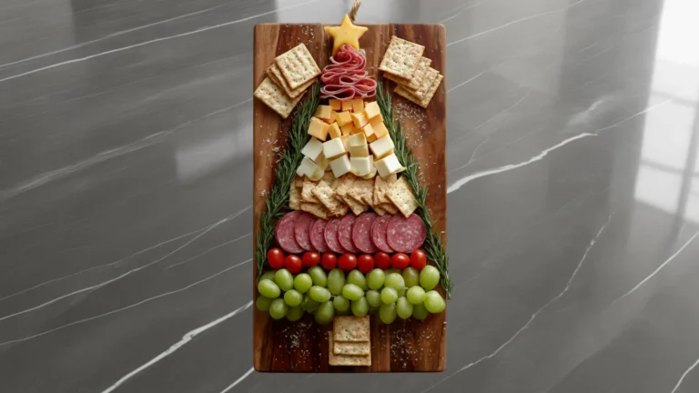 Festive Christmas Tree Charcuterie Board