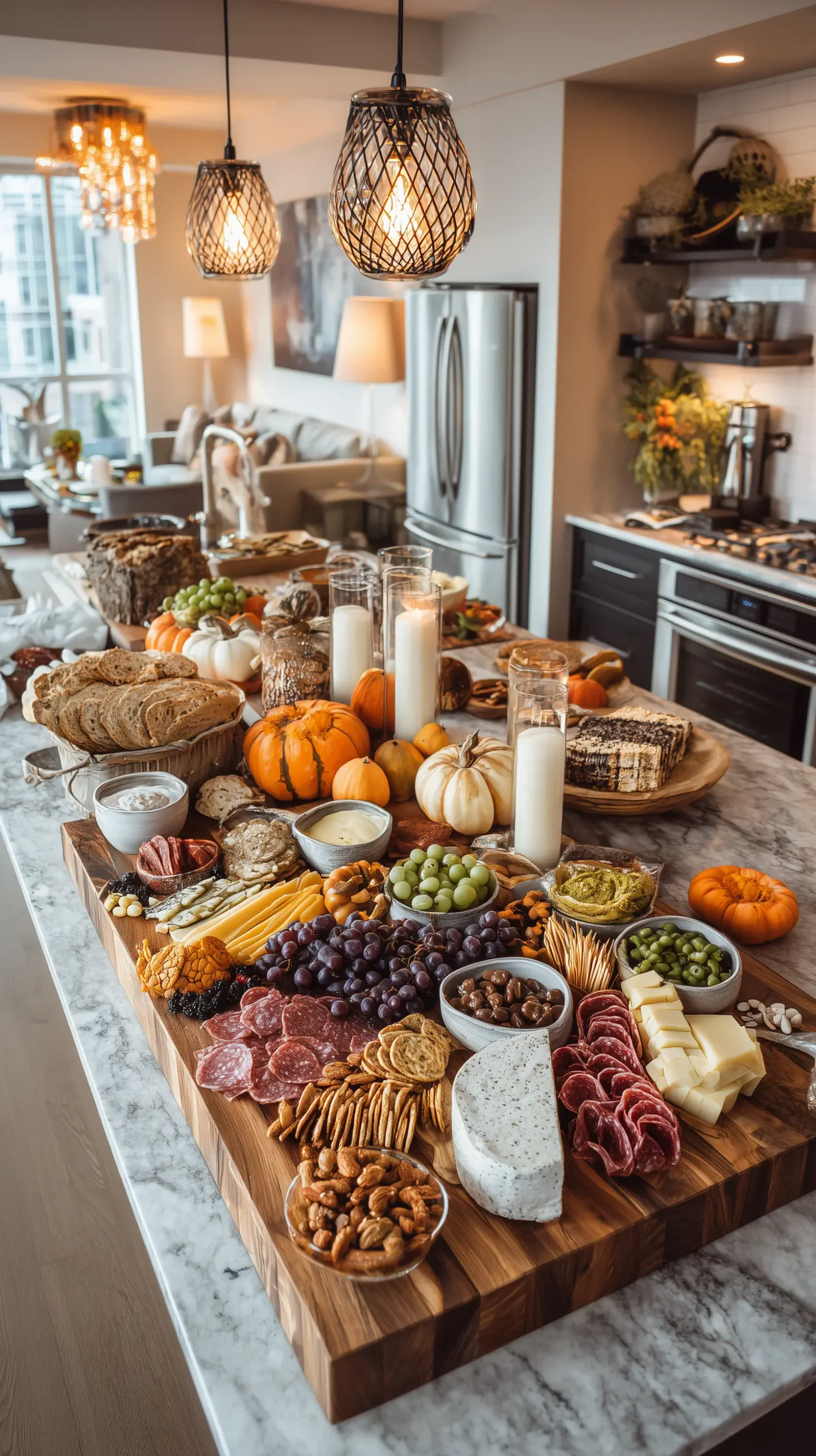 Cozy Fall Harvest Charcuterie Board