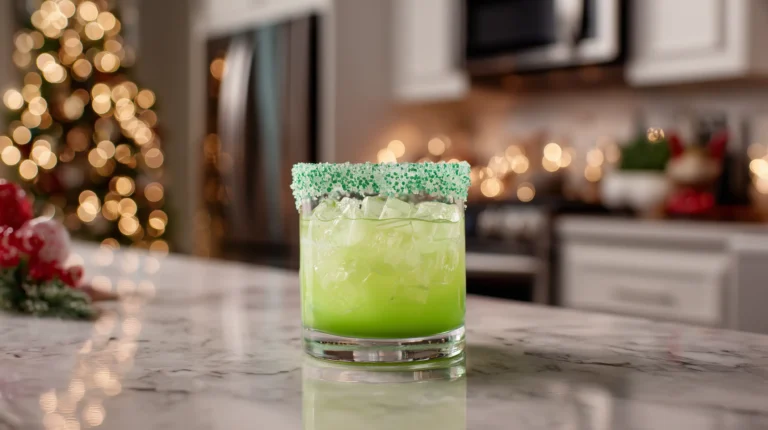 Grinch Cocktail (Festive & Fun!)