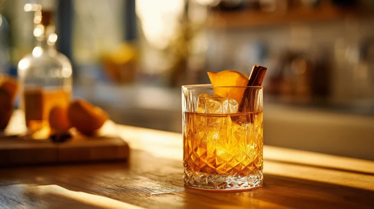 Maple Bourbon Old Fashioned – Classic Fall Cocktail