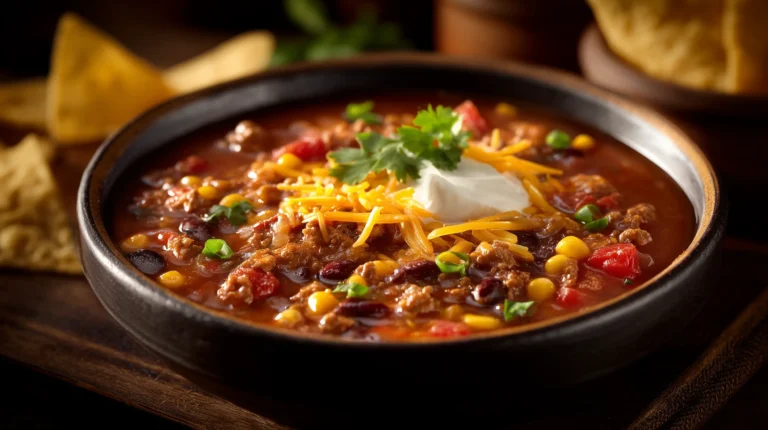 Easy One-Pot Taco Soup Recipe (Family Favorite!)
