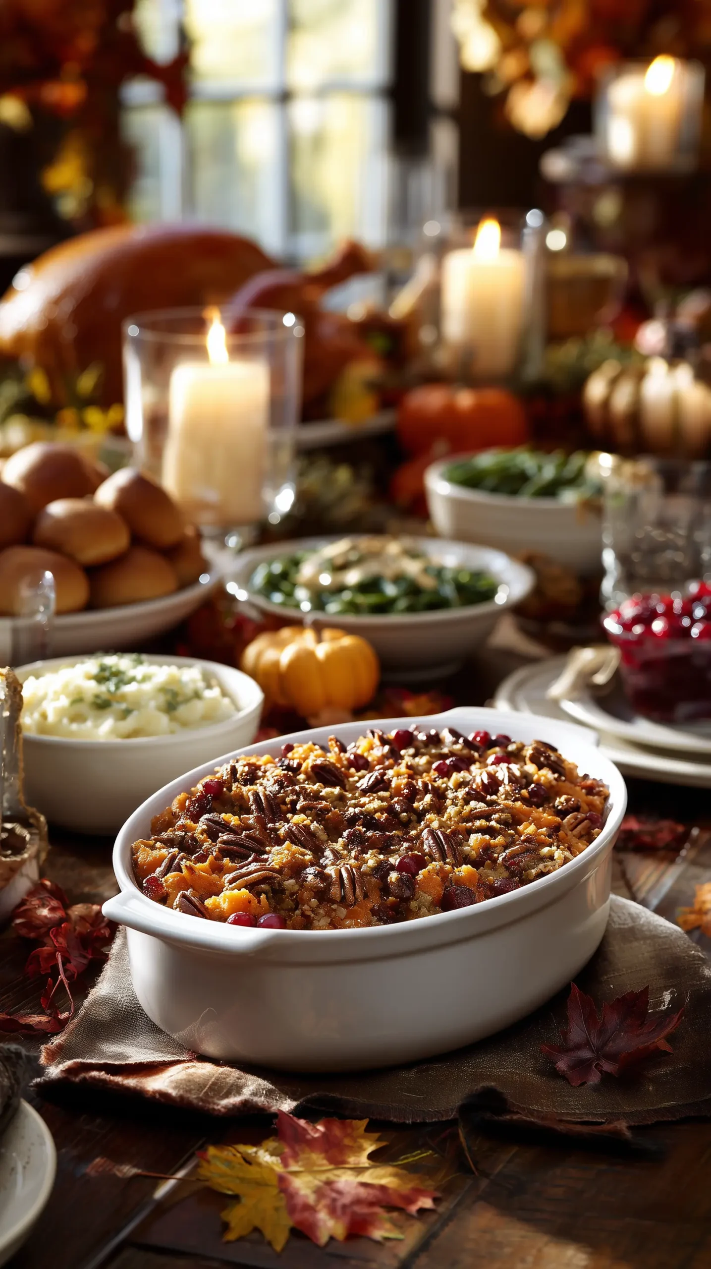 Cranberry Pecan Sweet Potato Casserole – A Festive Fall Favorite