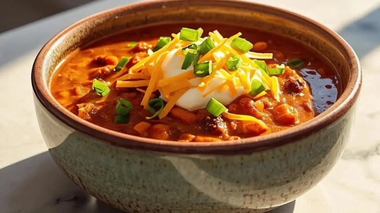 Cozy Pumpkin Venison Chili Recipe