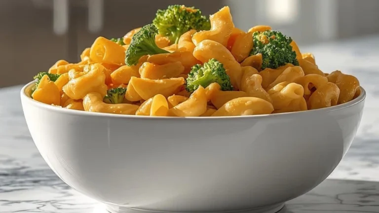 Creamy Broccoli Cheddar Mac and Cheese Bake Recipe