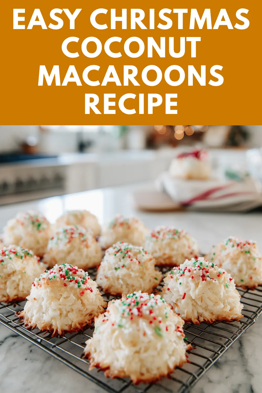 Christmas Coconut Macaroons Recipe