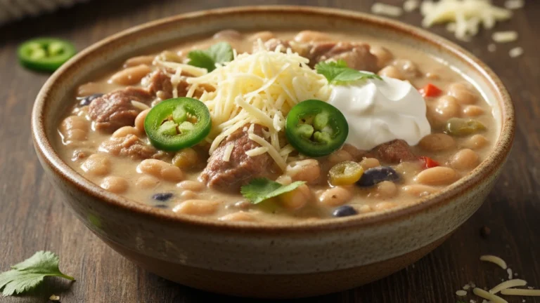 Creamy White Venison Chili