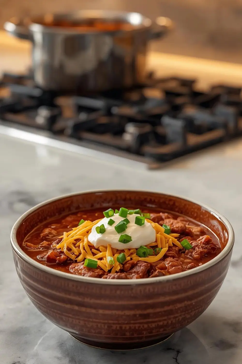 Rich & Hearty Venison Chili With Beer