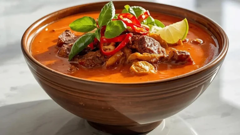 Thai-Inspired Coconut Venison Chili