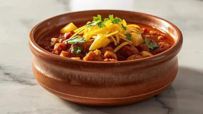 Venison Chili With Habanero & Pineapple