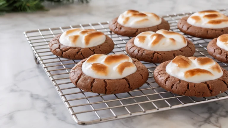 Hot Cocoa Marshmallow Cookies Recipe