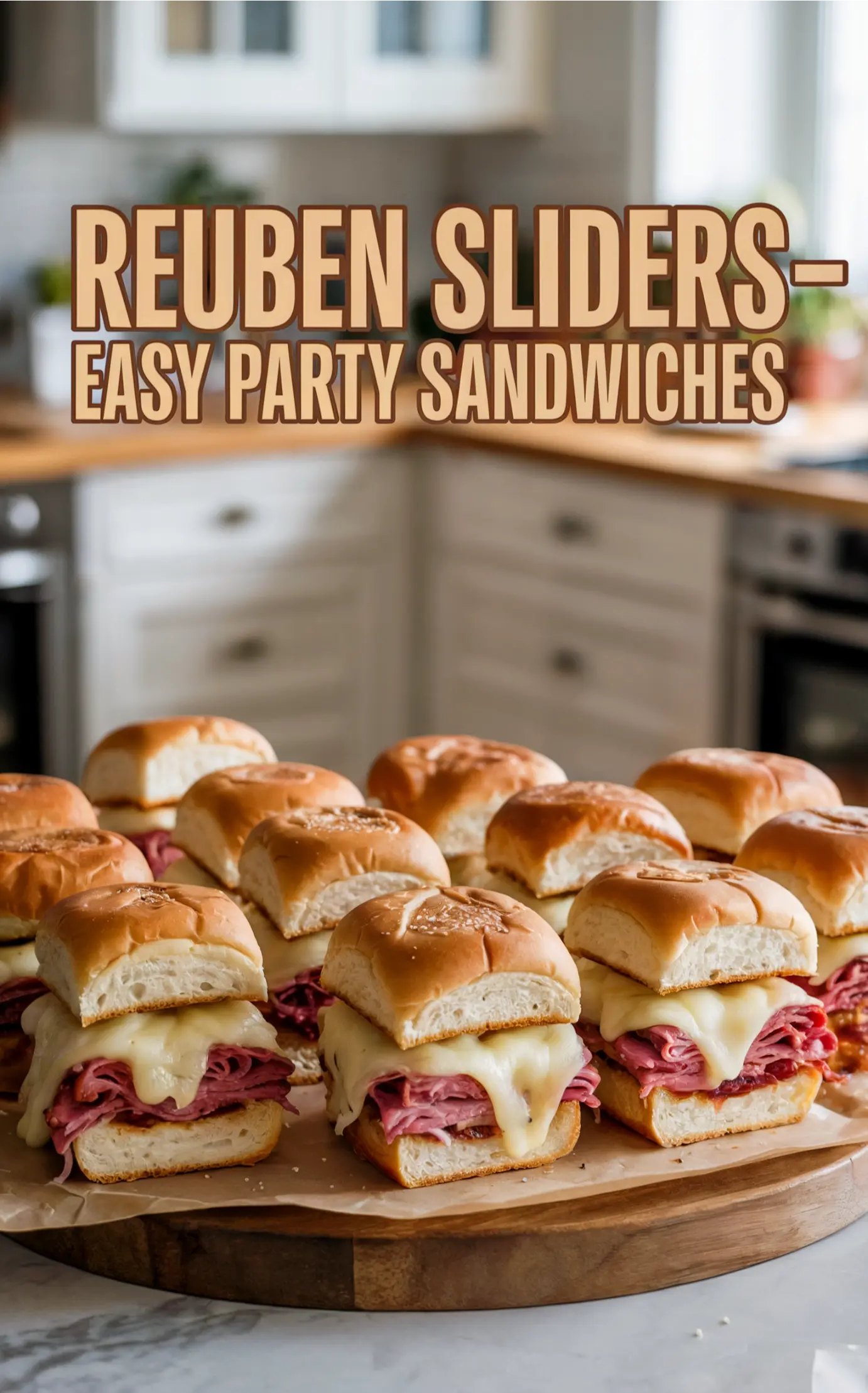Easy Reuben Sliders for Parties and Game Day