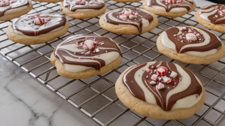 Peppermint Bark Cookies Recipe