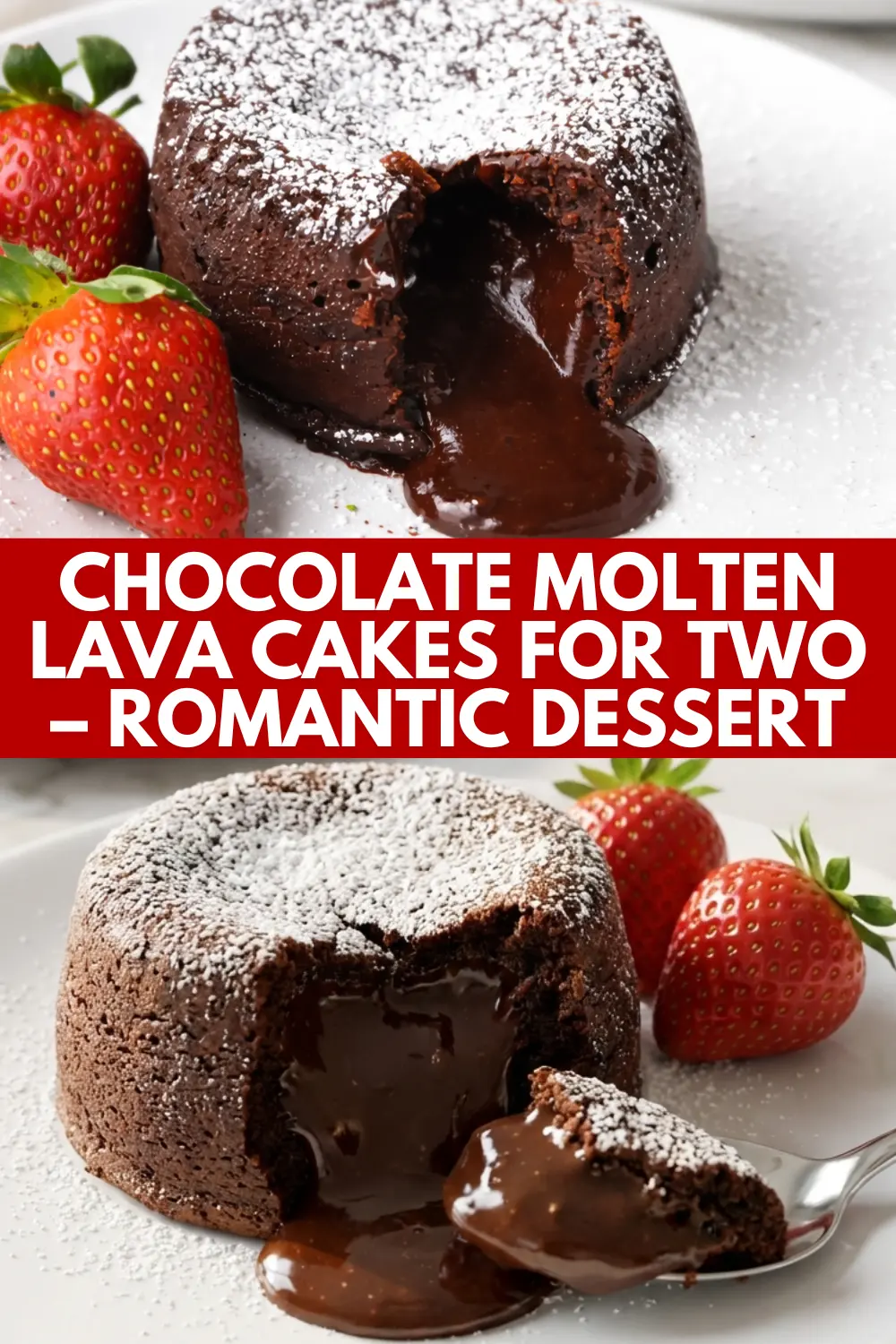Chocolate Molten Lava Cakes for Two