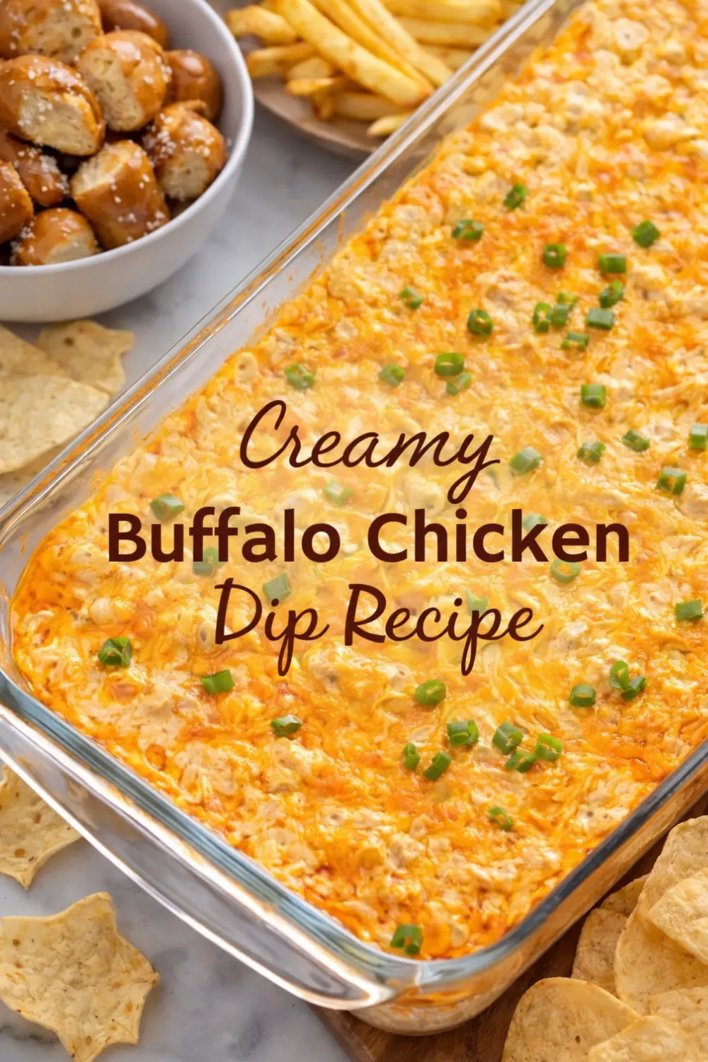 Creamy Buffalo Chicken Dip Recipe
