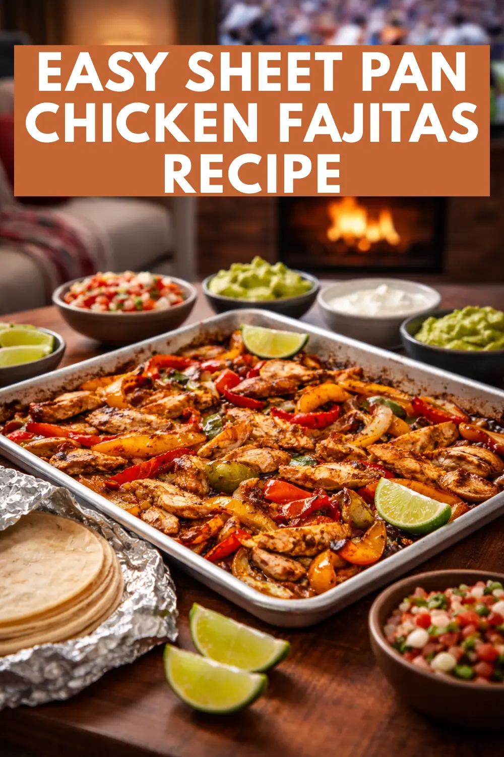 Easy Sheet Pan Chicken Fajitas for Any Night