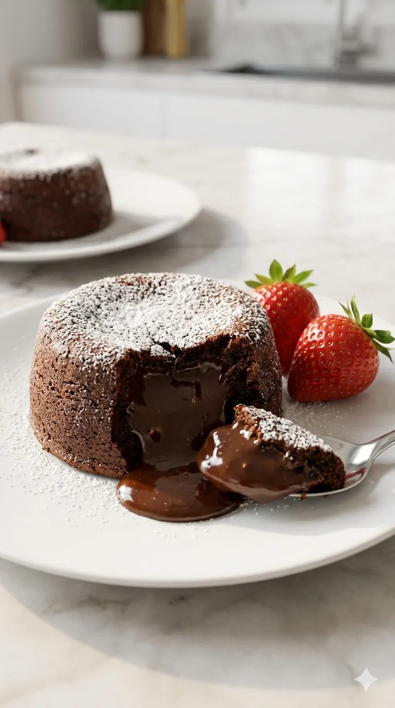 Chocolate Molten Lava Cakes for Two