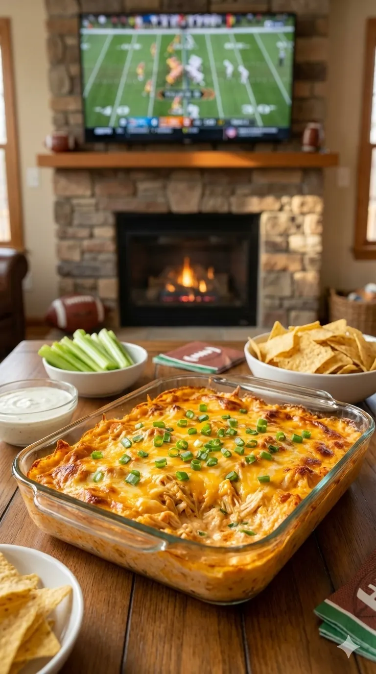 Creamy Buffalo Chicken Dip Recipe