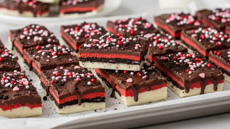 Oreo Cookie Bark – Easy No-Bake Valentine Dessert