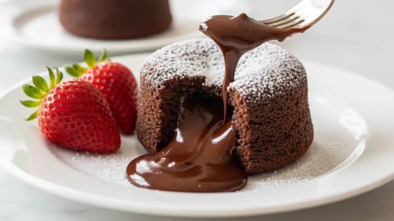 Chocolate Molten Lava Cakes for Two