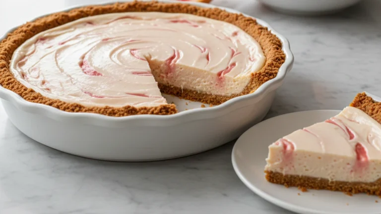 Grapefruit Gingersnap Pie with Creamy Citrus Filling