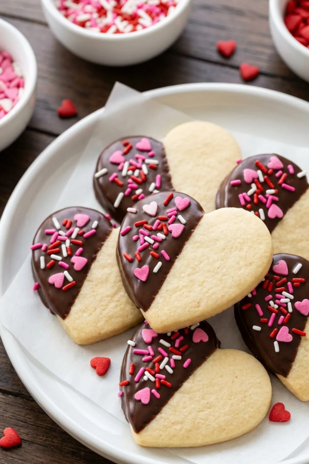 Heart Cookies – Easy Valentine’s Day Sugar Cookies