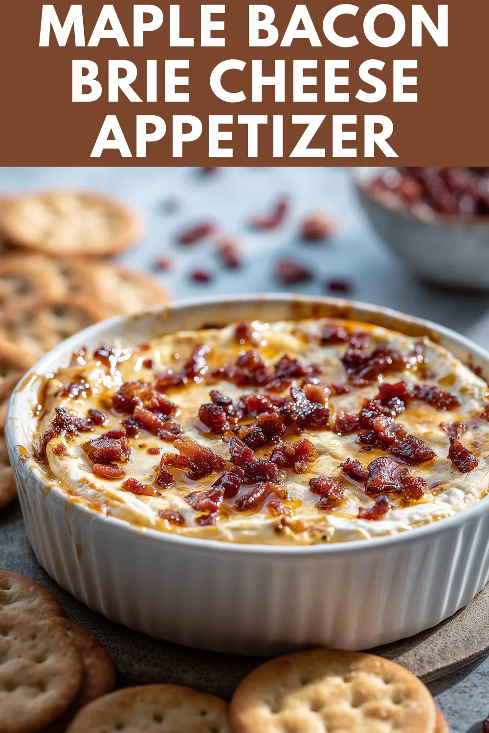 Maple Bacon Brie Cheese Recipe