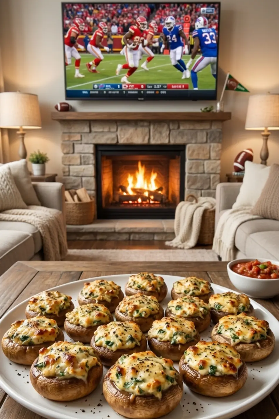 Stuffed Mushrooms – Easy Party Appetizer Recipe