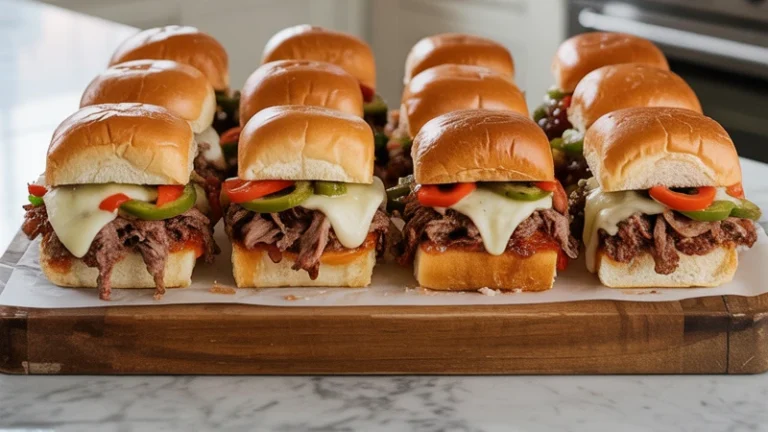 Philly Cheesesteak Sliders for Easy Entertaining