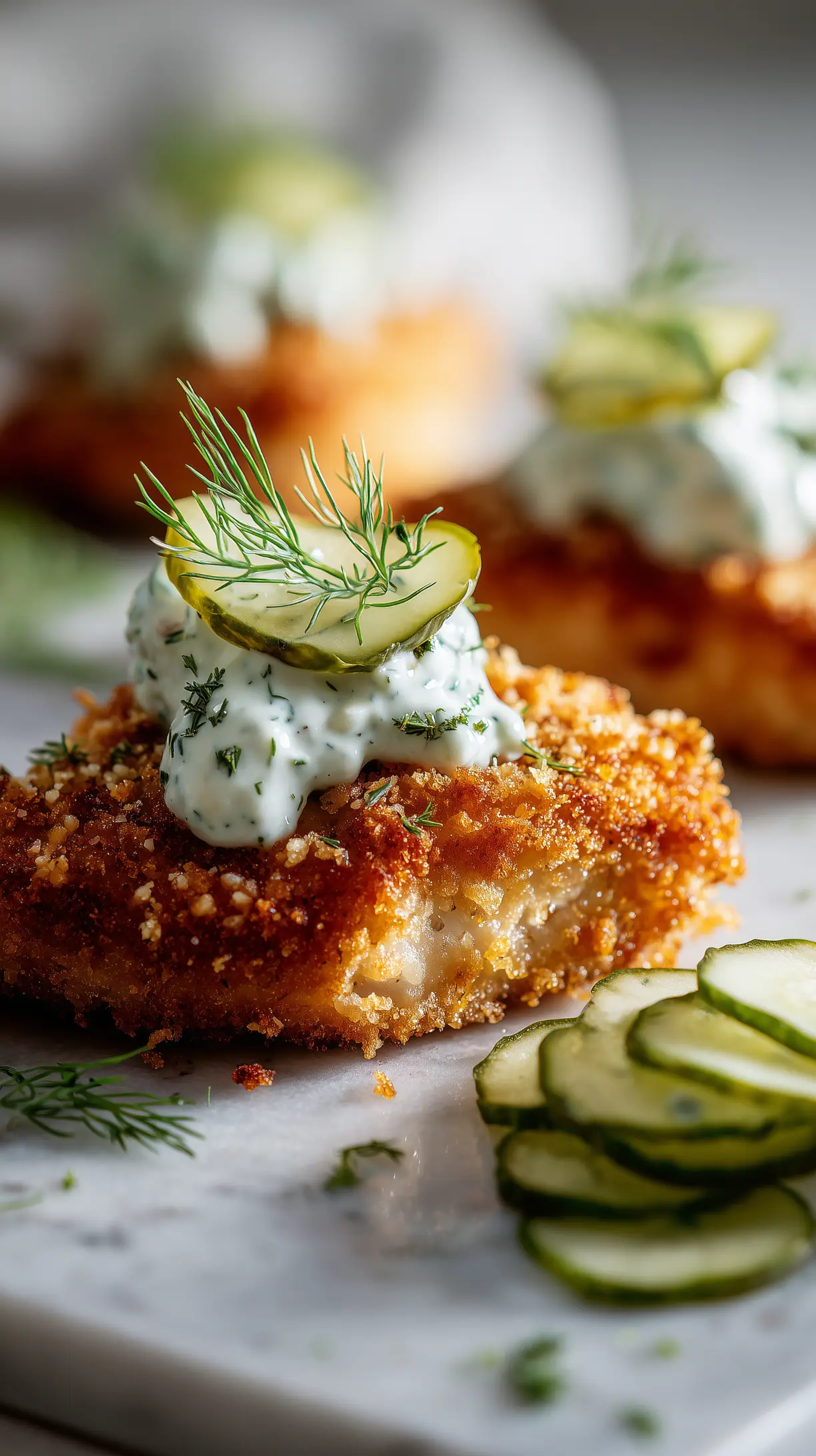 Crispy Dill Pickle Parmesan Chicken (Easy Oven Recipe)
