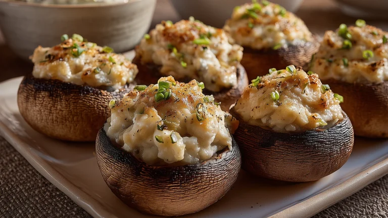 Stuffed Mushrooms – Easy Party Appetizer Recipe
