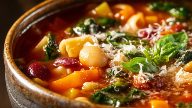 Minestrone Soup – Hearty Italian Comfort in a Bowl
