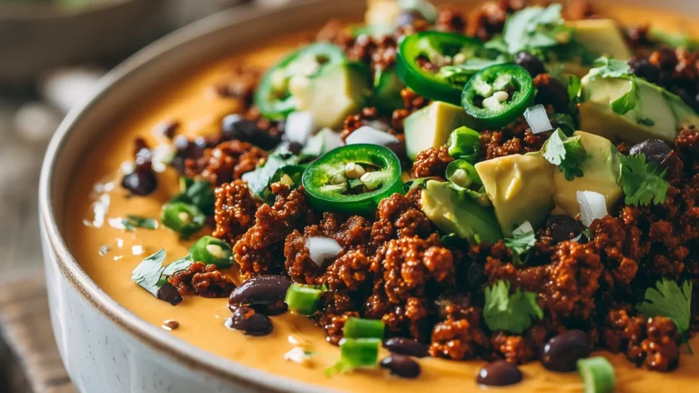 Fully Loaded Vegan Queso Dip Recipe