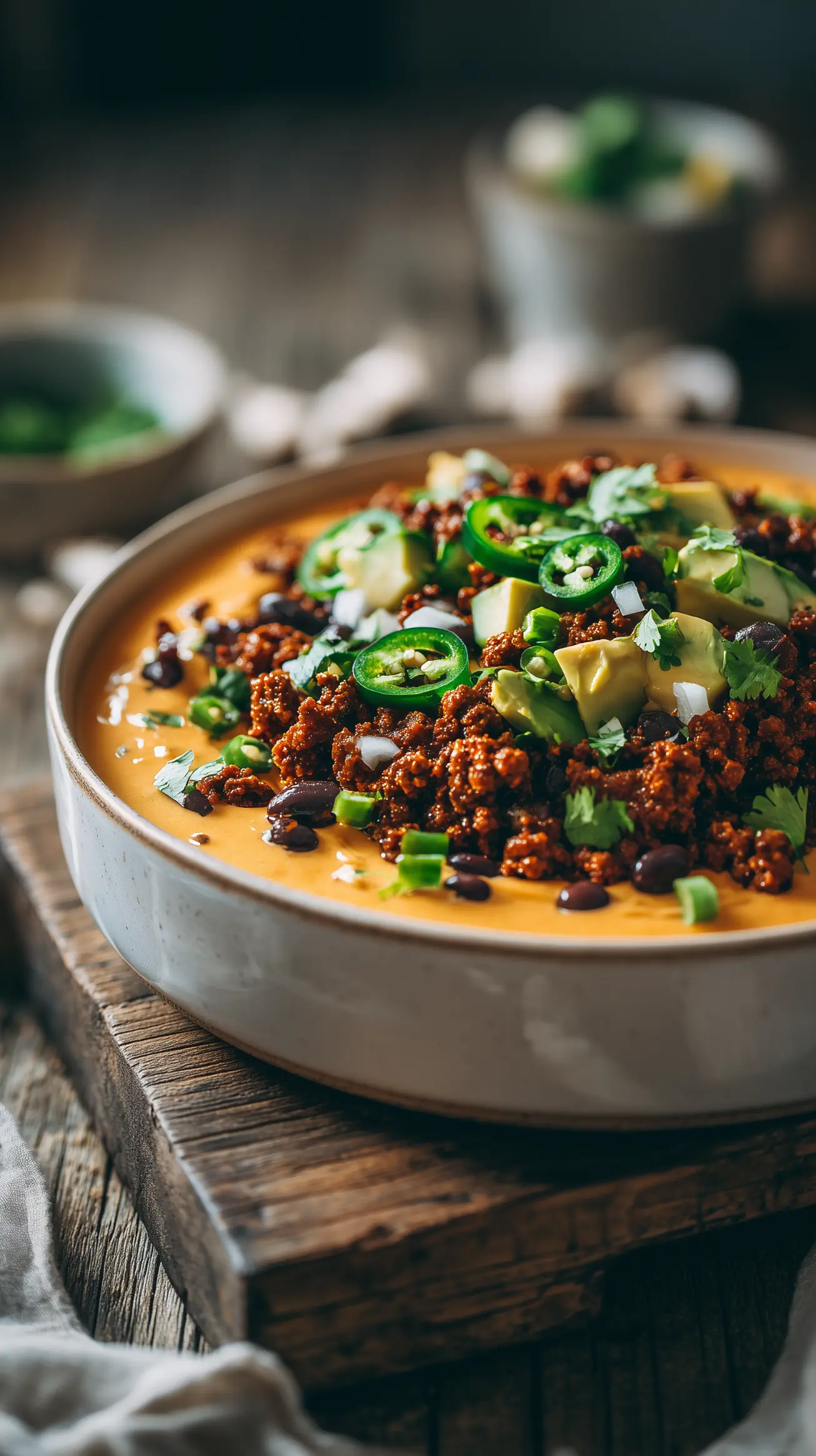 Fully Loaded Vegan Queso Dip Recipe