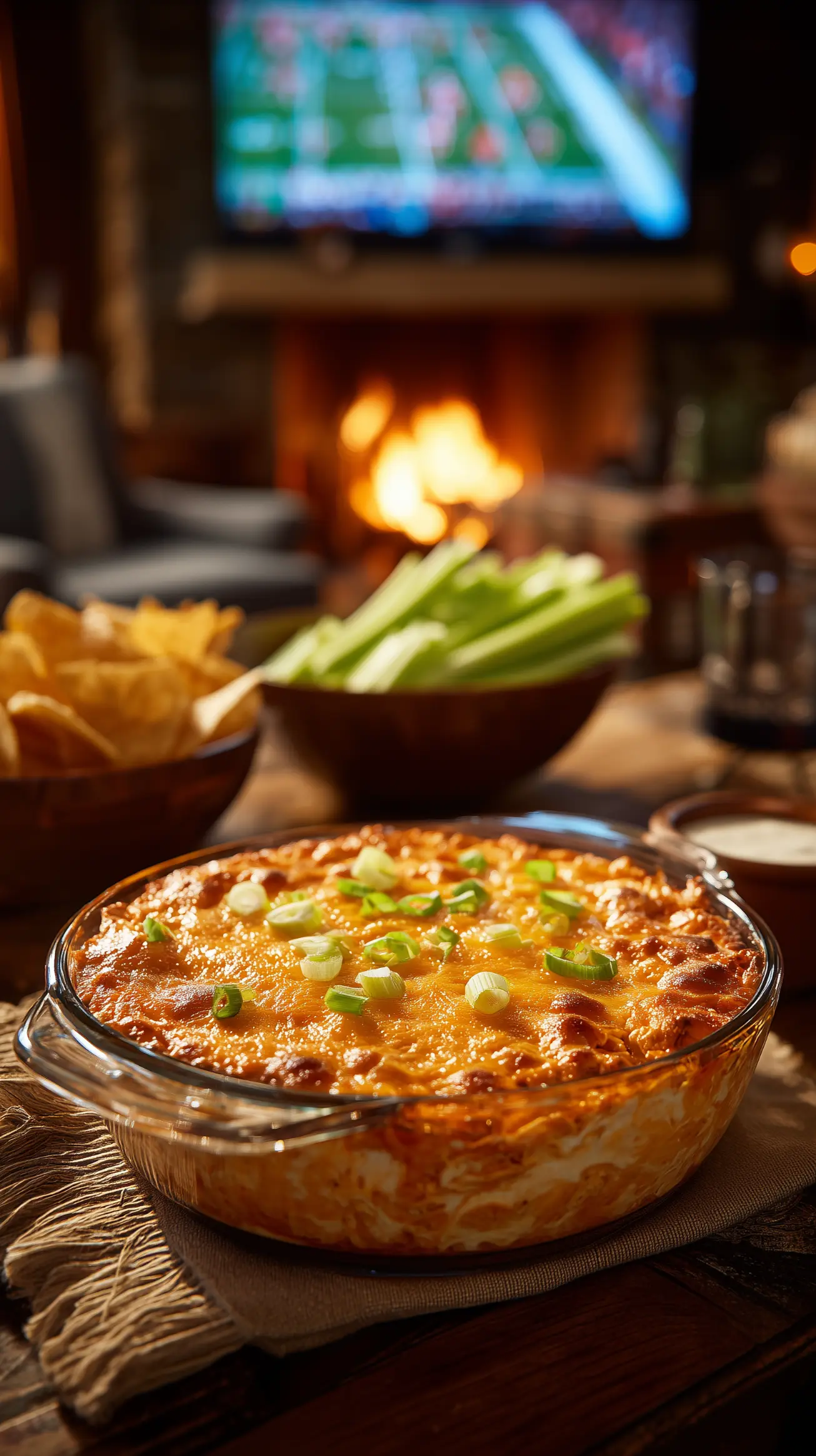 Creamy Buffalo Chicken Dip Recipe