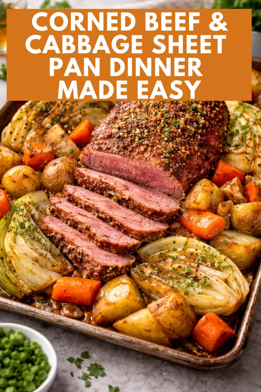 Corned Beef & Cabbage Sheet Pan Dinner Recipe
