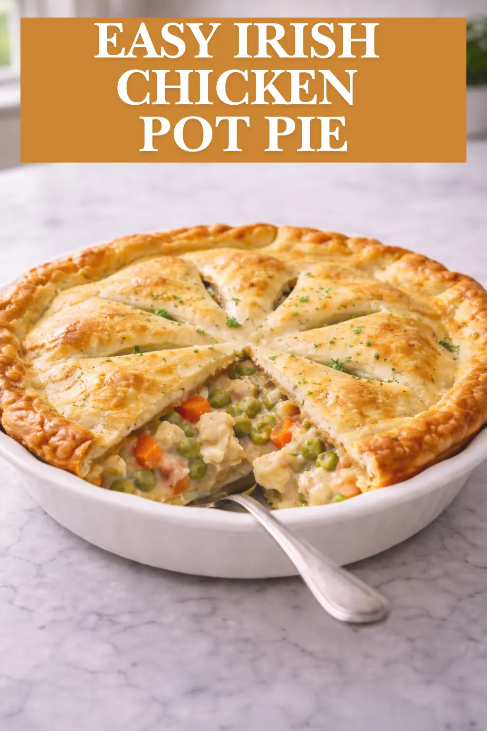 Irish Chicken Pot Pie (Creamy & Comforting)
