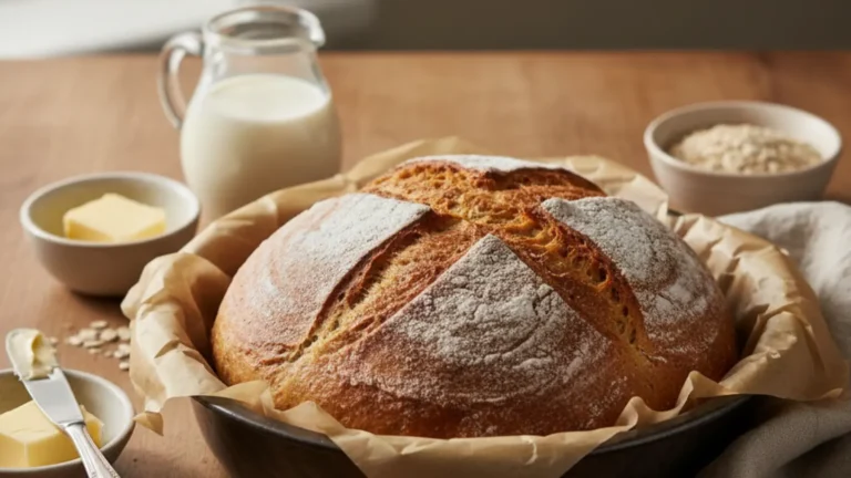 Easy Irish Soda Bread Recipe (No Yeast Needed)