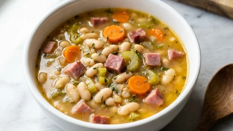 Classic Ham and Bean Soup (Hearty & Cozy)