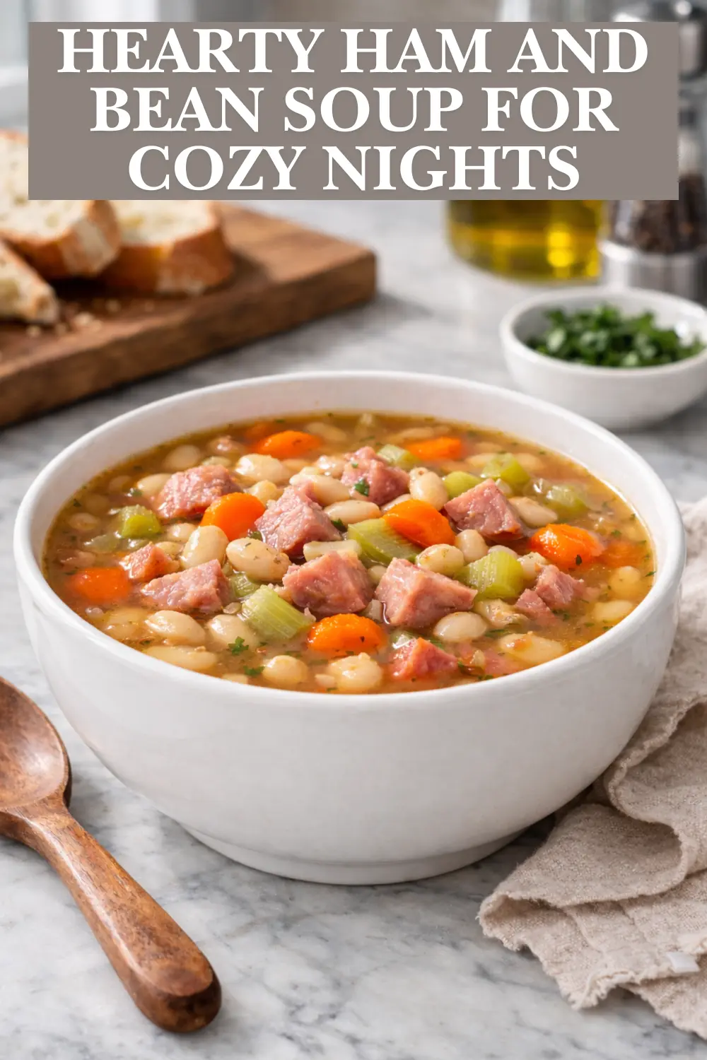 Classic Ham and Bean Soup (Hearty & Cozy)
