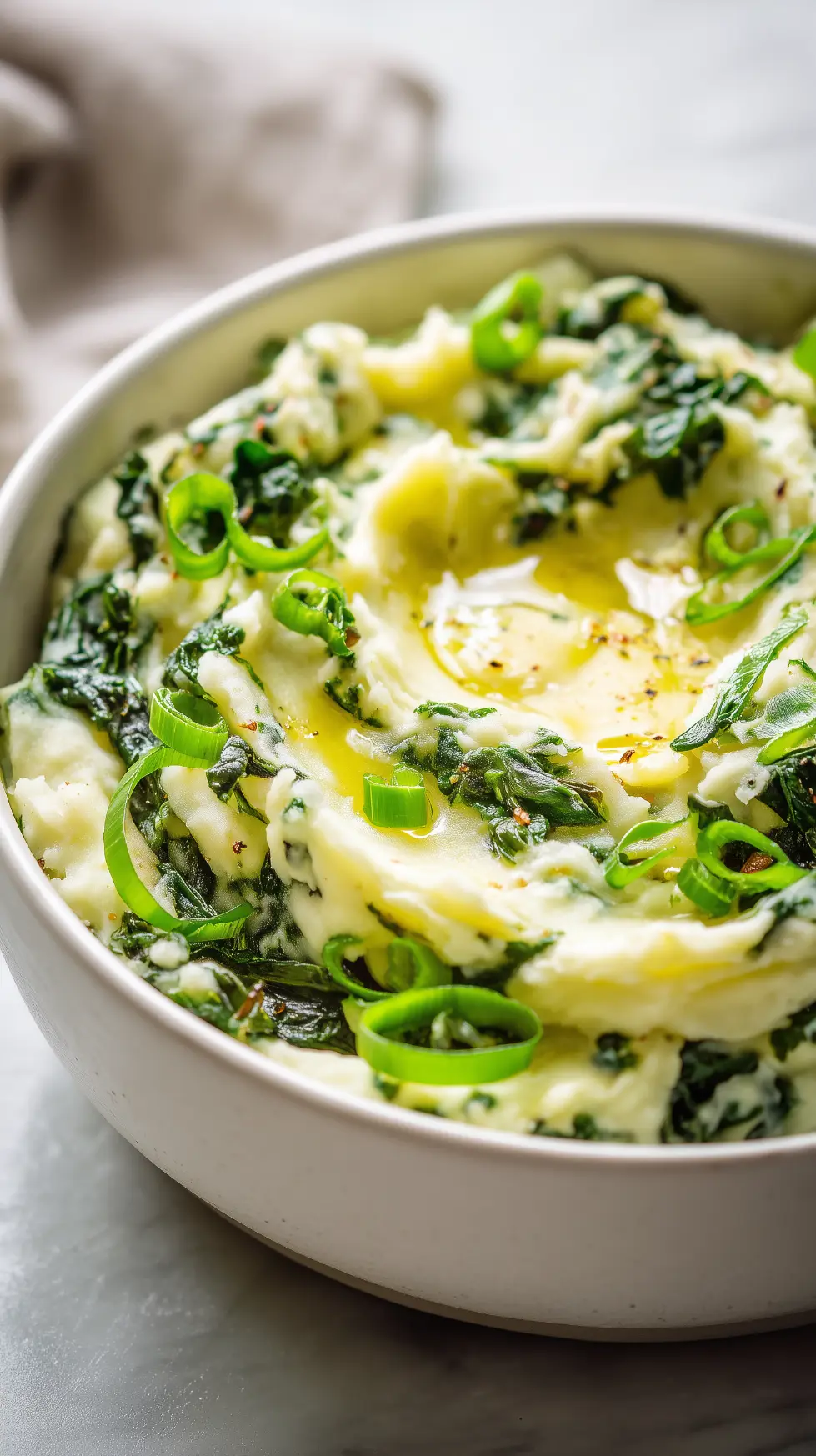 Creamy Colcannon (Irish Mashed Potatoes with Kale)