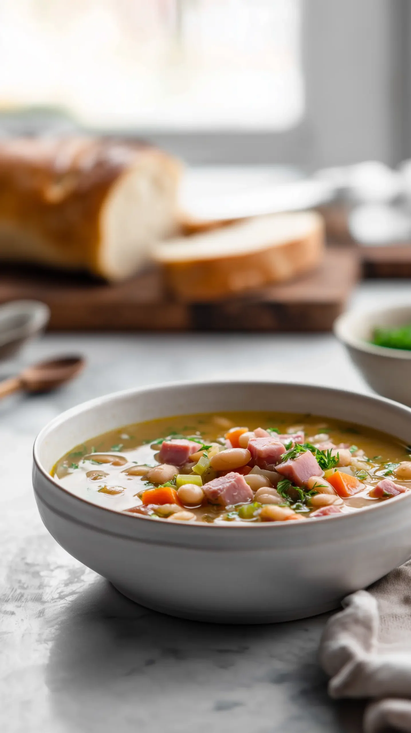 Classic Ham and Bean Soup (Hearty & Cozy)