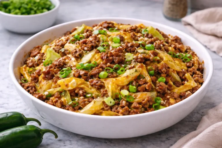 Crack Slaw with Ground Beef